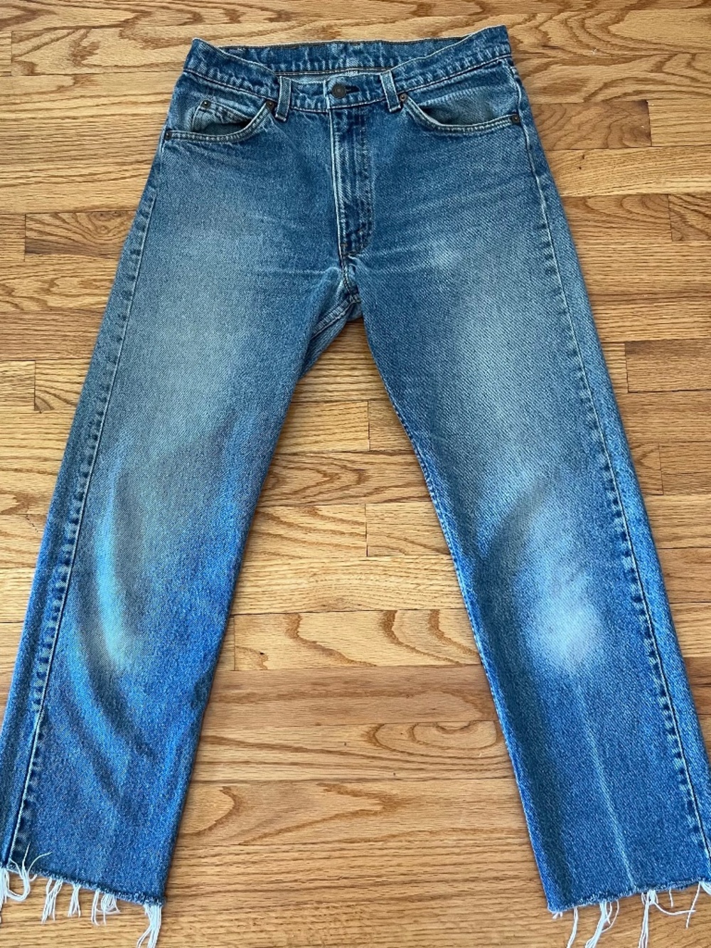 Vintage 1980s Levis 505 Orange Tab 30x26 Tag Size 31 USA Classic Heritage - Picture 2 of 12
